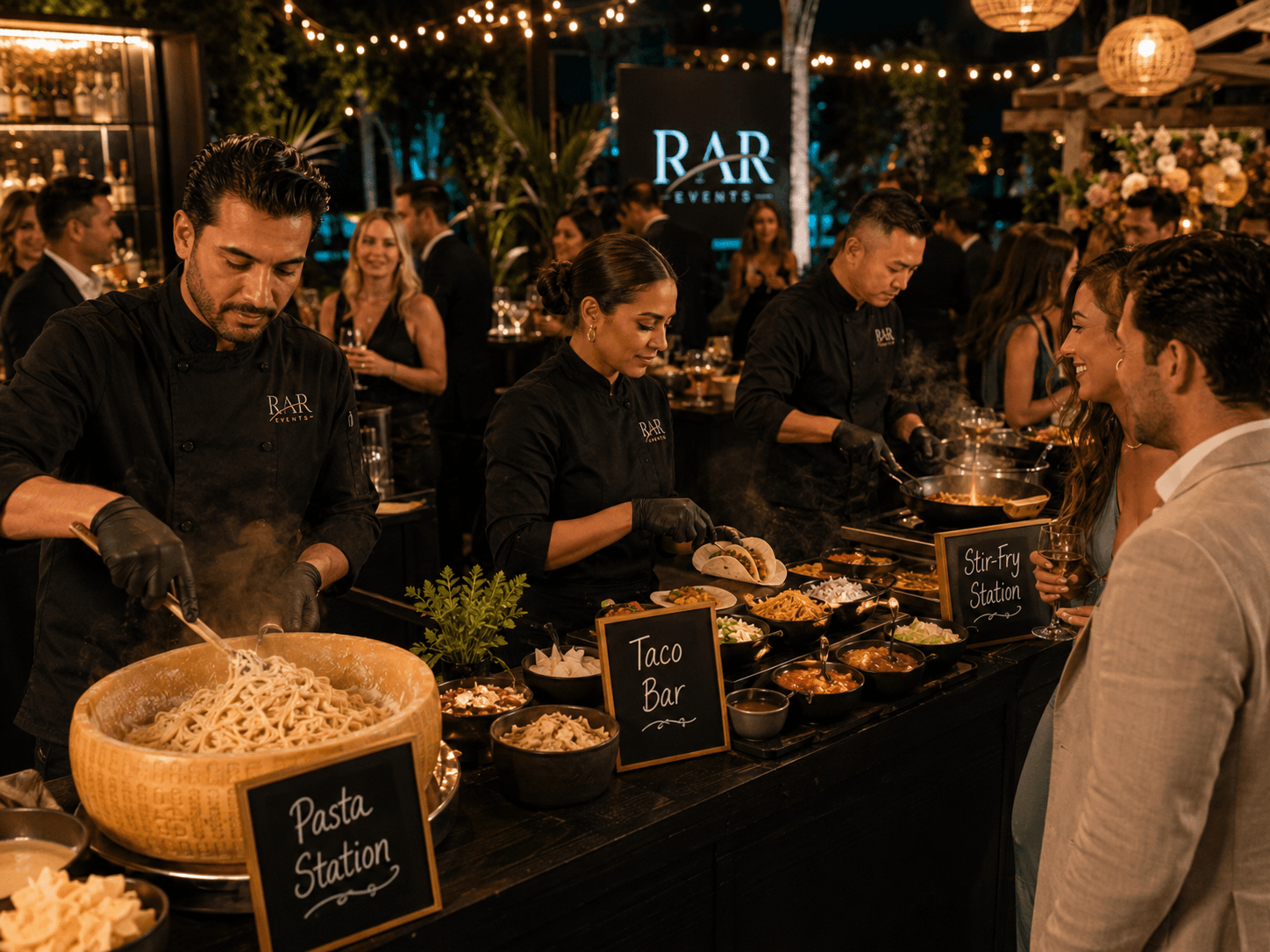 Luxury Event Catering and Buffet spreads in Dubai