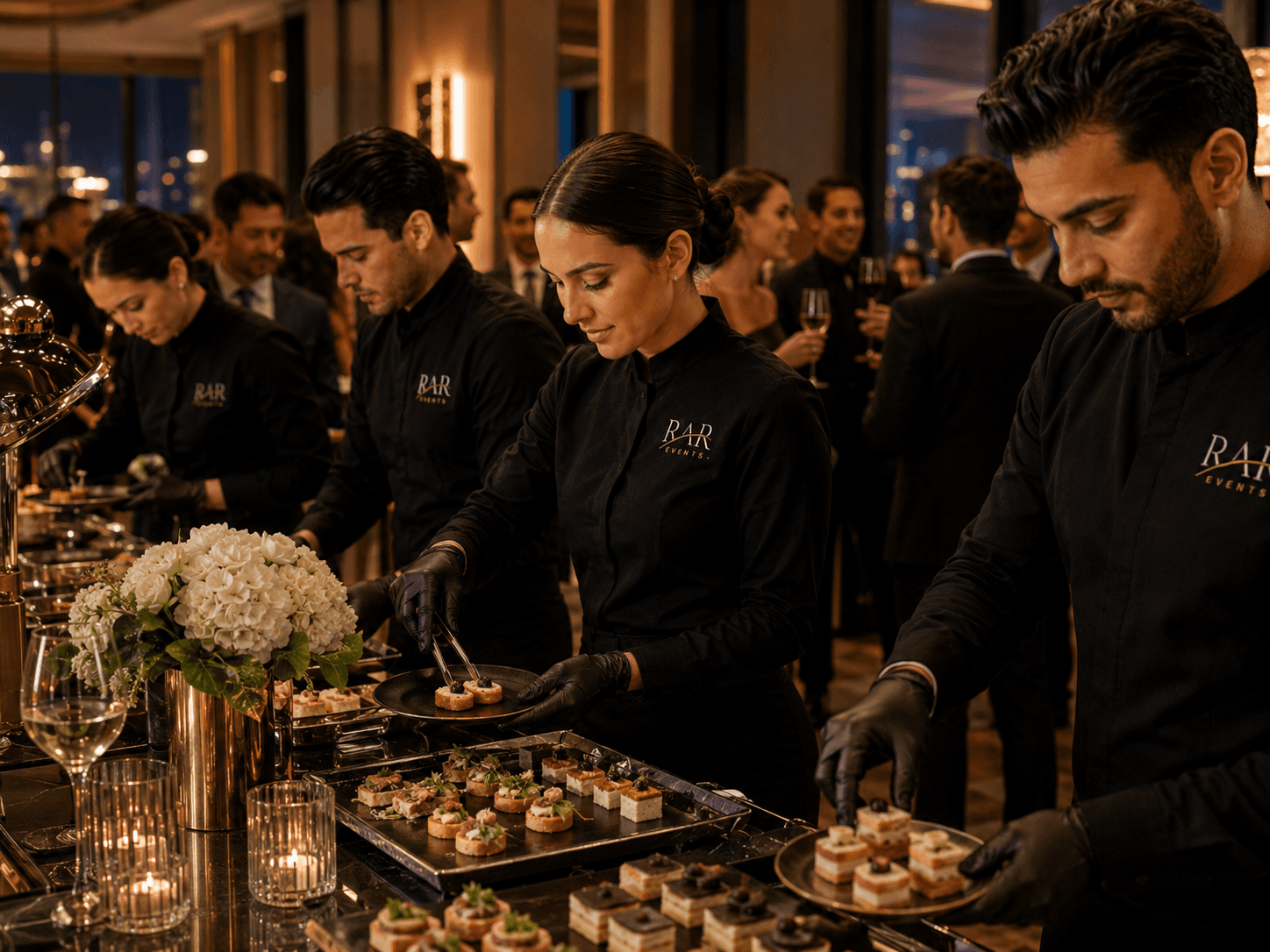 RAR Events Premium Catering Setup in Dubai