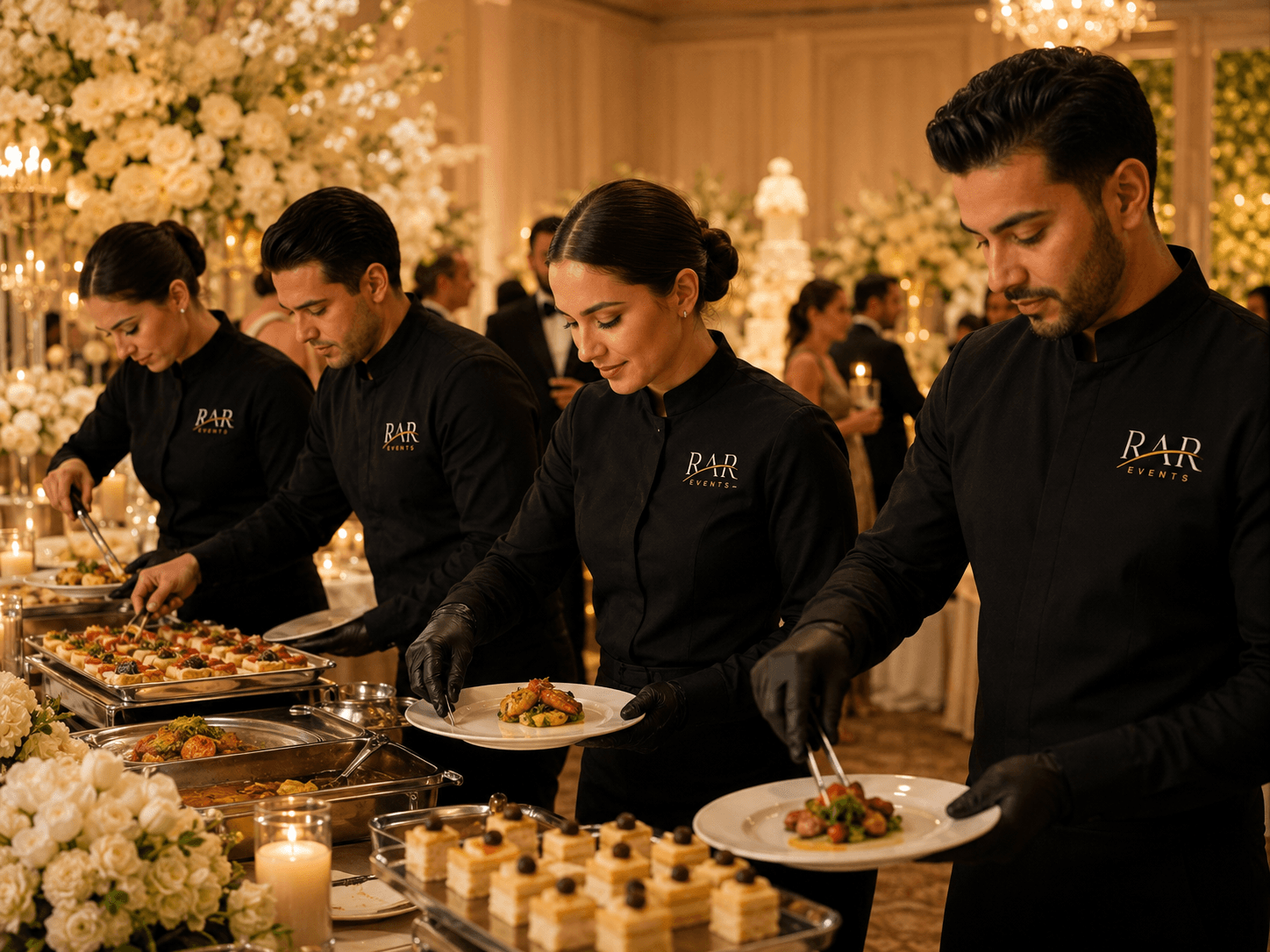 RAR Events expert catering setup and services